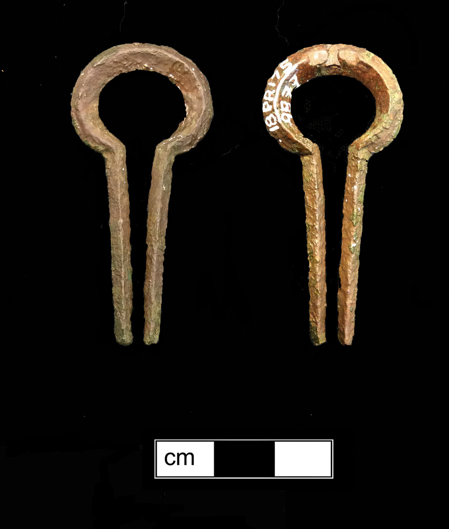 Image of copper alloy jaw harp, Stafford.