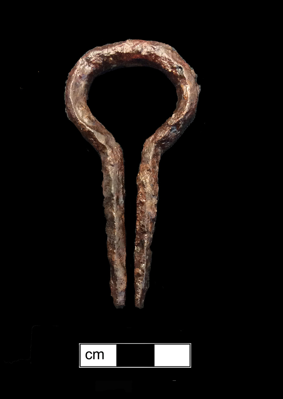 Image of iron jaw harp, Gloucester.