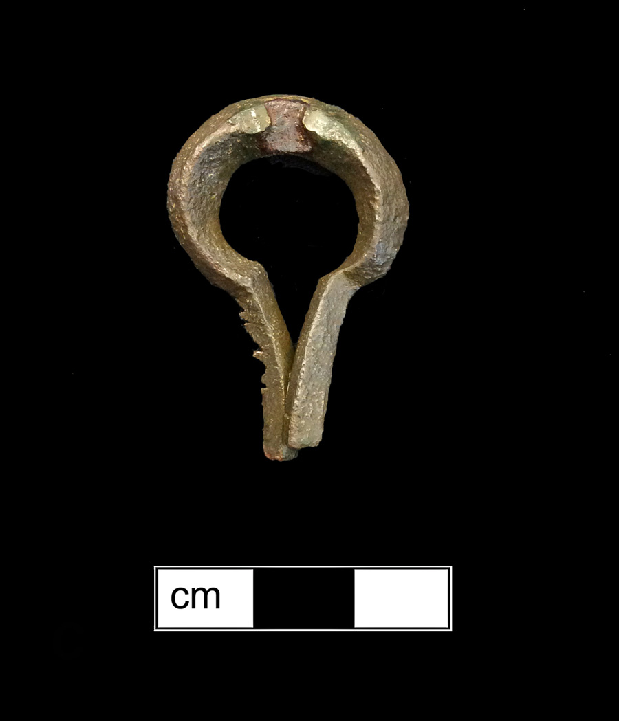 Image of copper alloy jaw harp, Rochester.