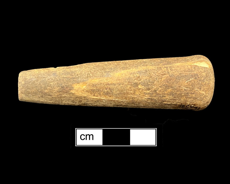 Image of ivory knife handle.