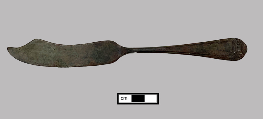 Image of copper alloy knife.