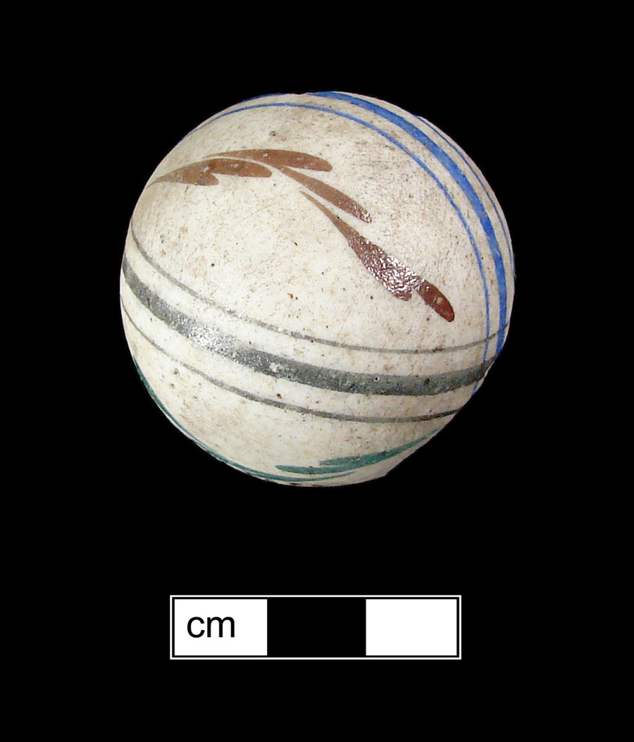 Image of unglazed porcelain marble.