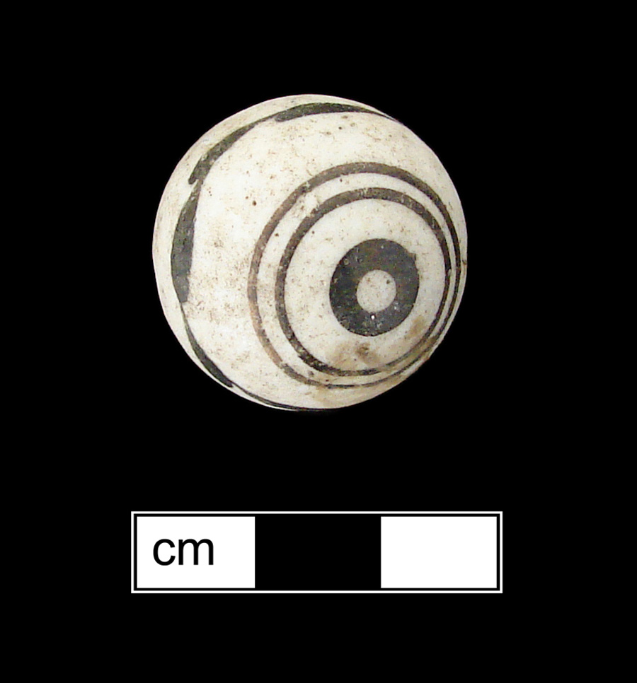 Image of unglazed porcelain marble.