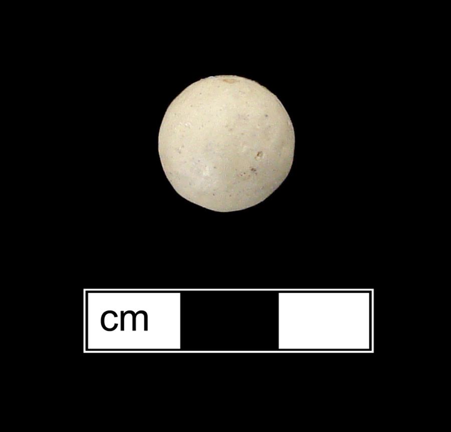 Image of stoneware marble, bisque (unglazed) stoneware.