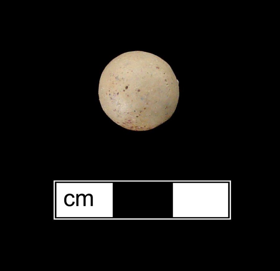 Image of stoneware marble, bisque (unglazed) stoneware.