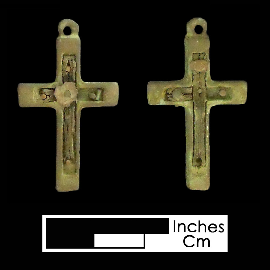 Image of religious artifact, Crucifix Pendant.