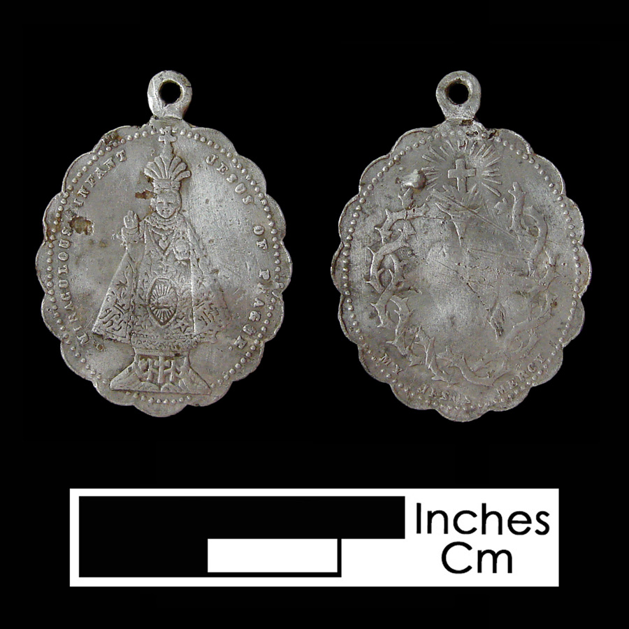 Image of religious artifact, Religious Medal.