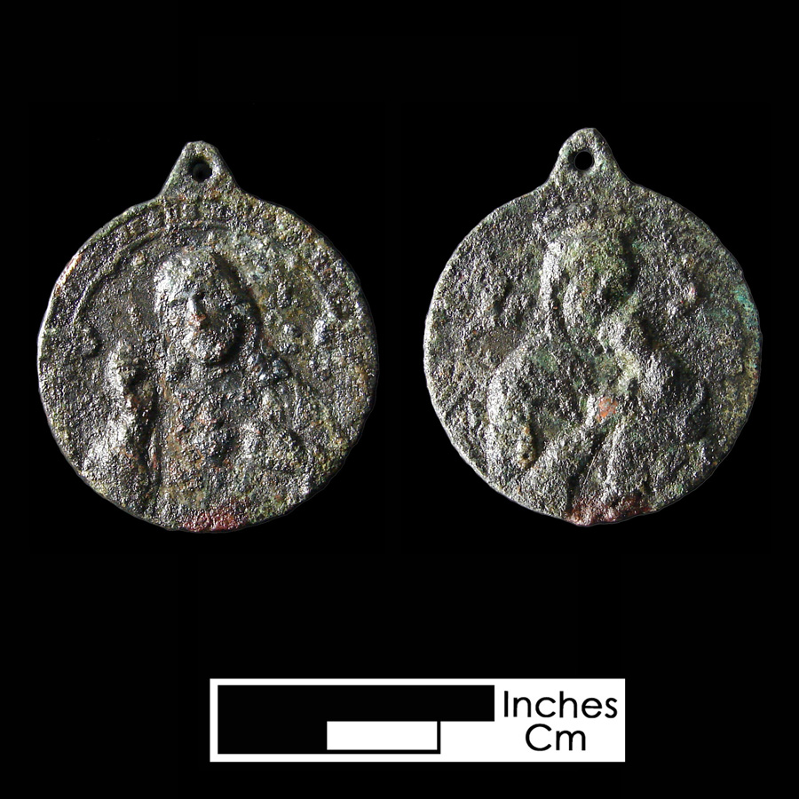 Image of religious artifact, Religious Medal.