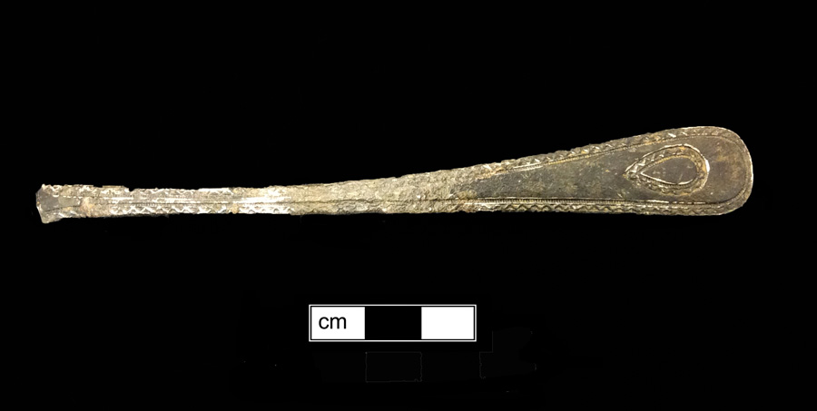 Image of copper alloy spoon.