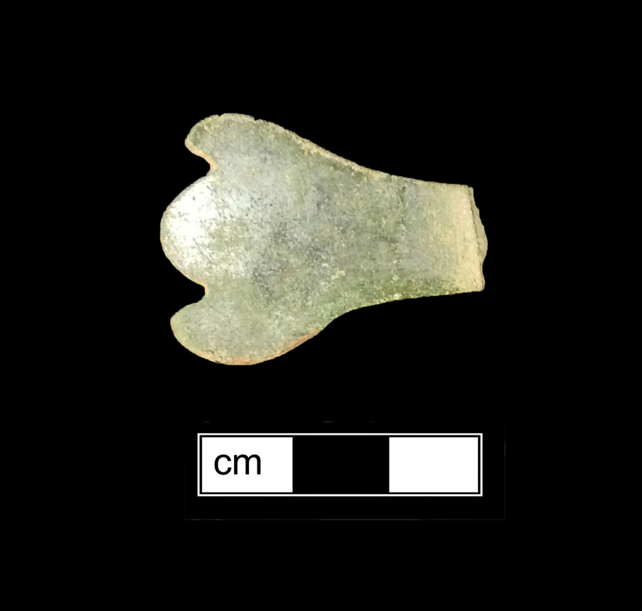 Image of copper alloy spoon.