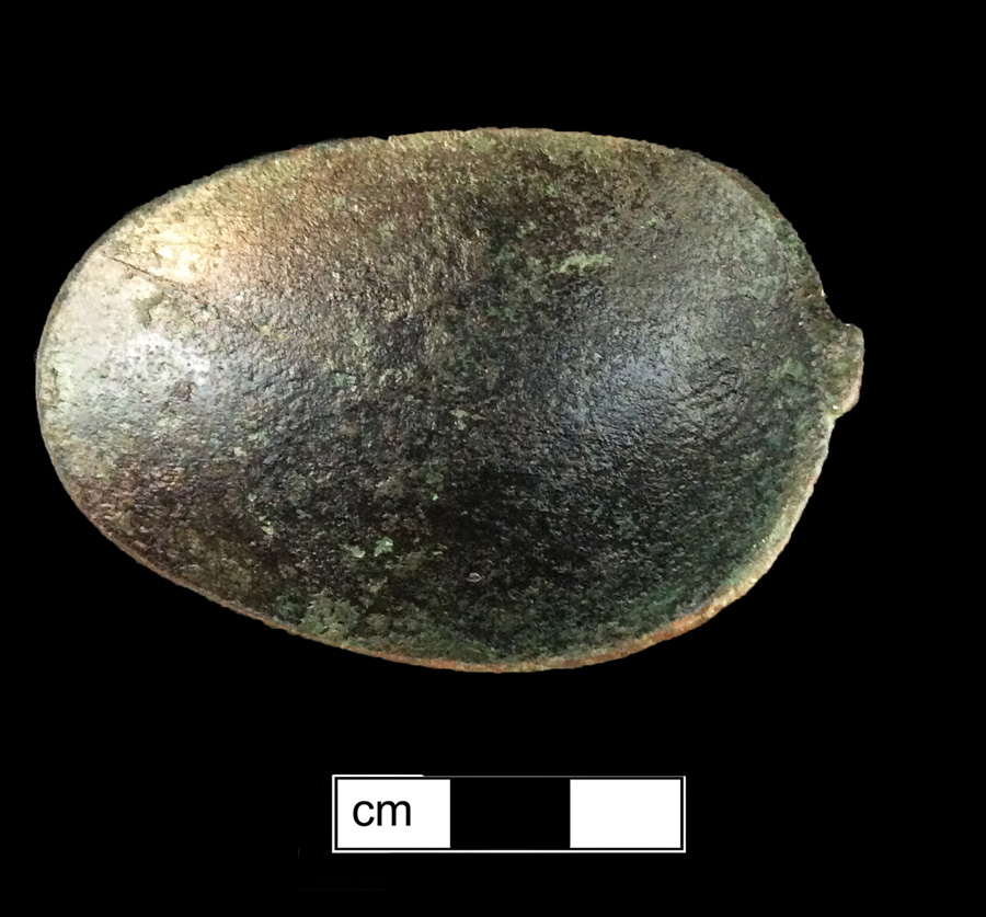 Image of copper alloy spoon.
