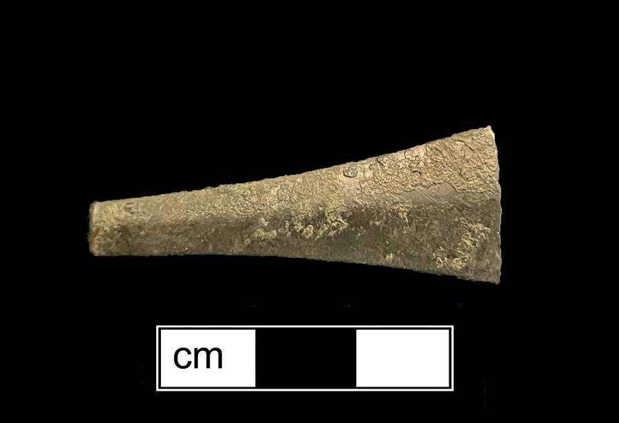 Image of copper alloy spoon.
