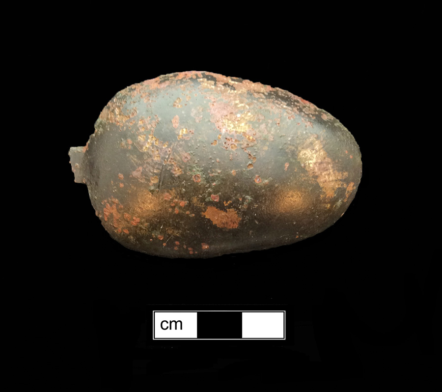Image of copper alloy spoon.