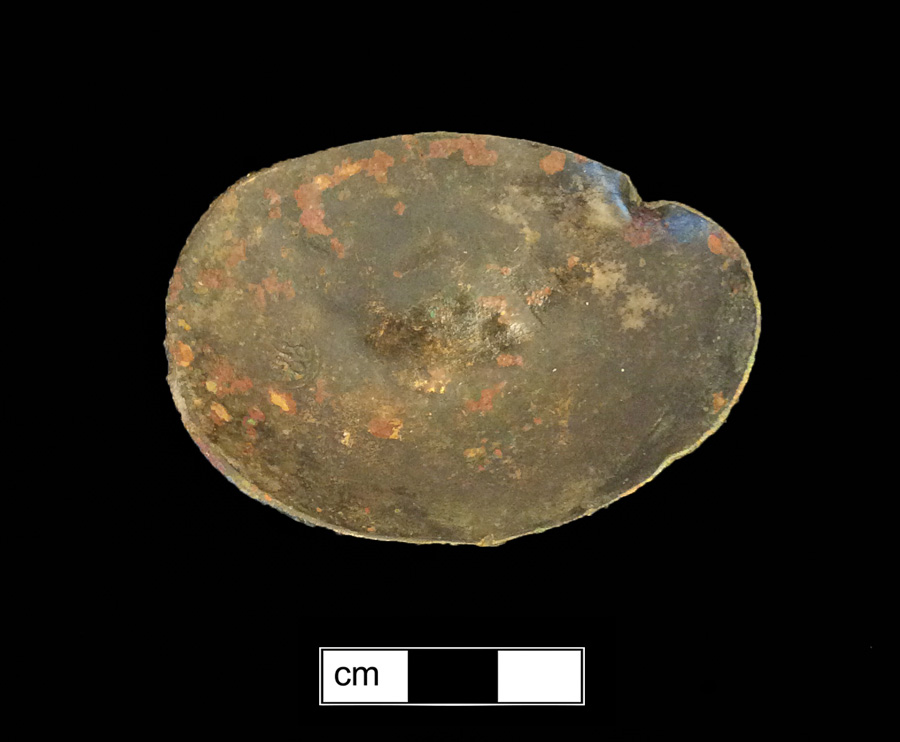 Image of copper alloy spoon.