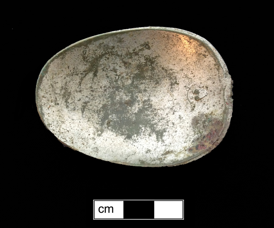 Image of copper alloy spoon.