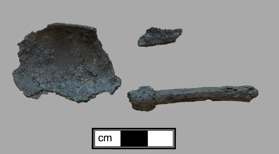 Image of pewter spoon.