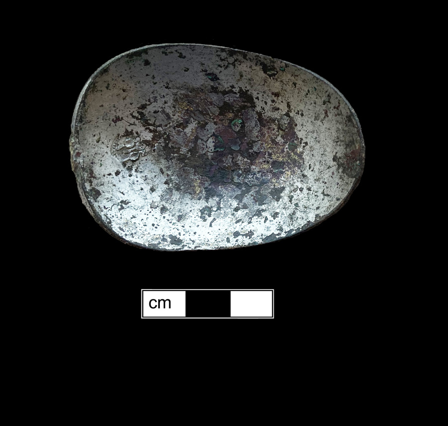 Image of copper alloy spoon.