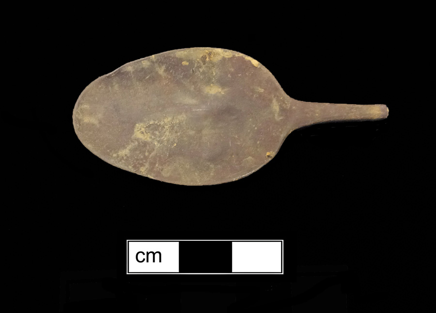 Image of copper alloy spoon.