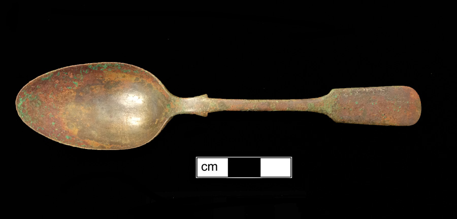 Image of silver spoon, Fiddle.