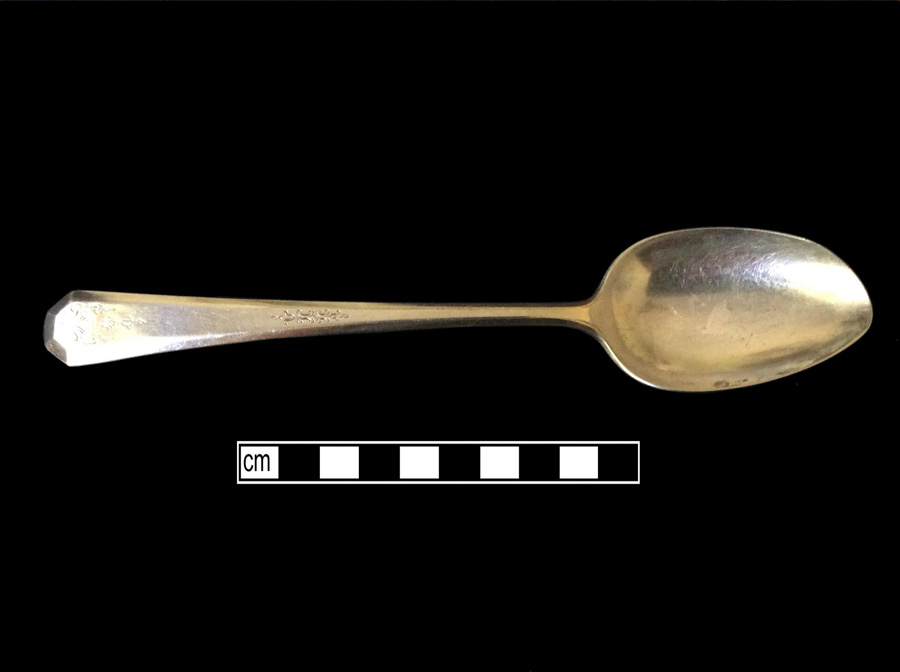 Image of base metal spoon.