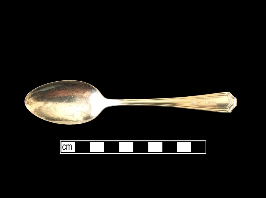Image of base metal spoon.