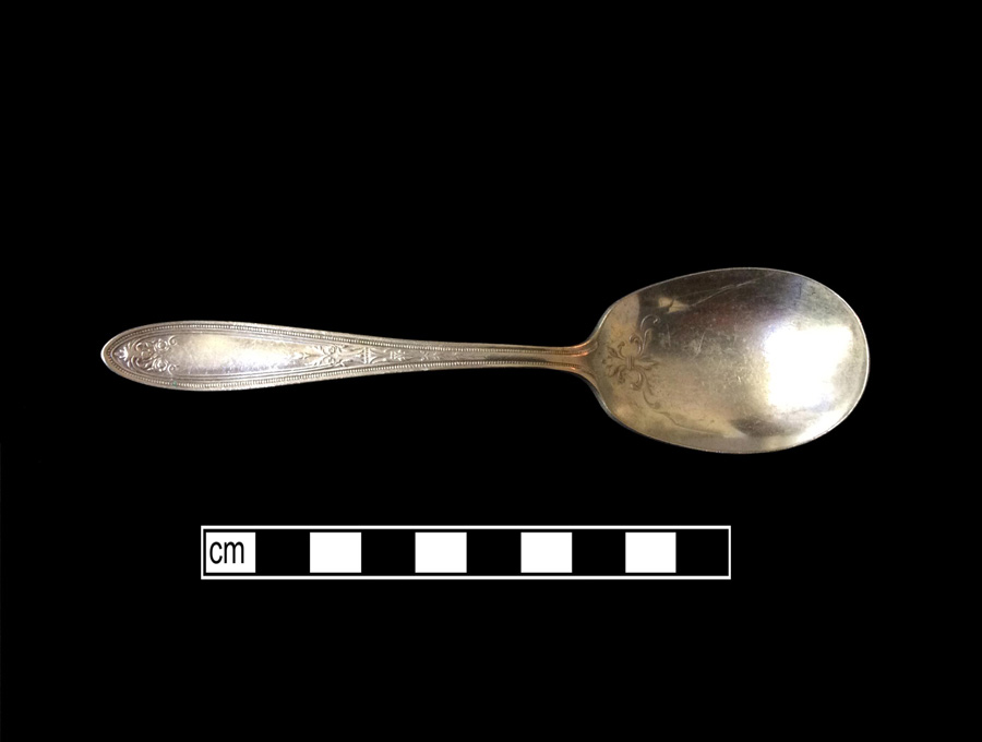 Image of base metal spoon.