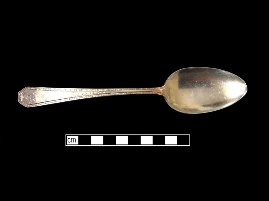 Image of base metal spoon.
