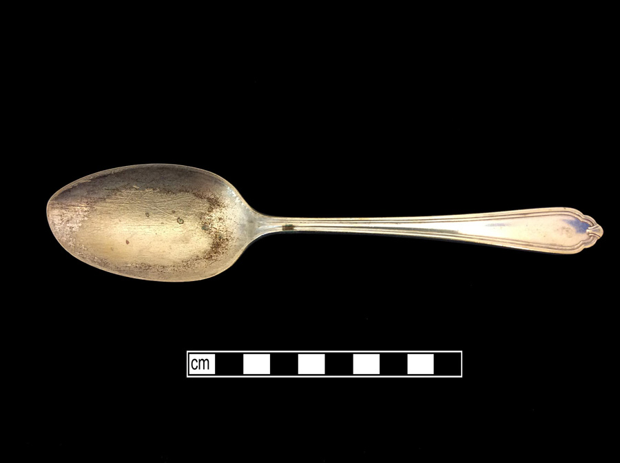 Image of base metal spoon.