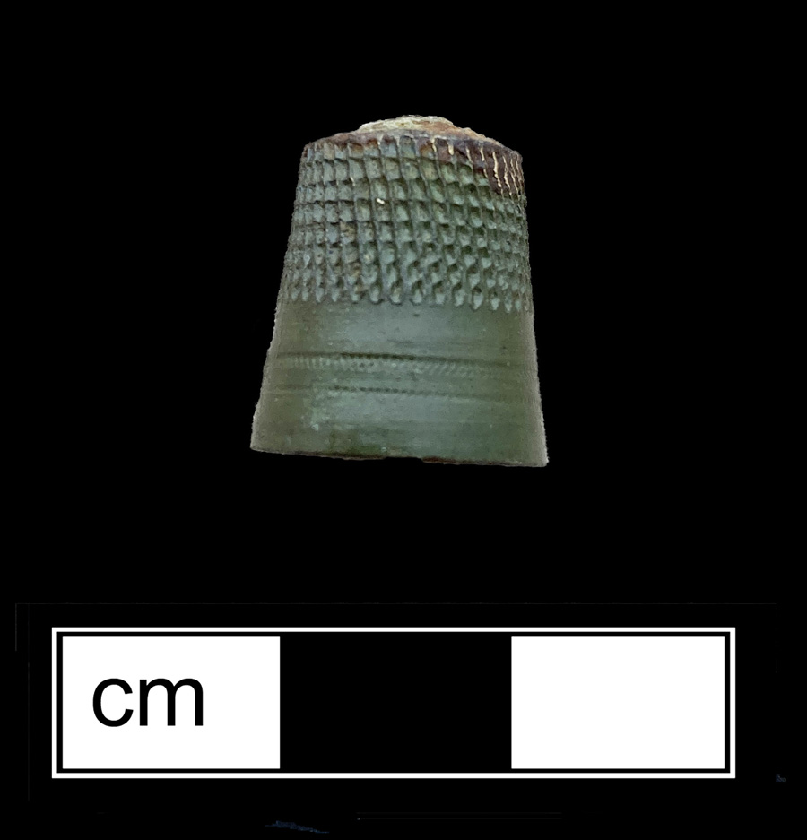 Image of copper alloy thimble.