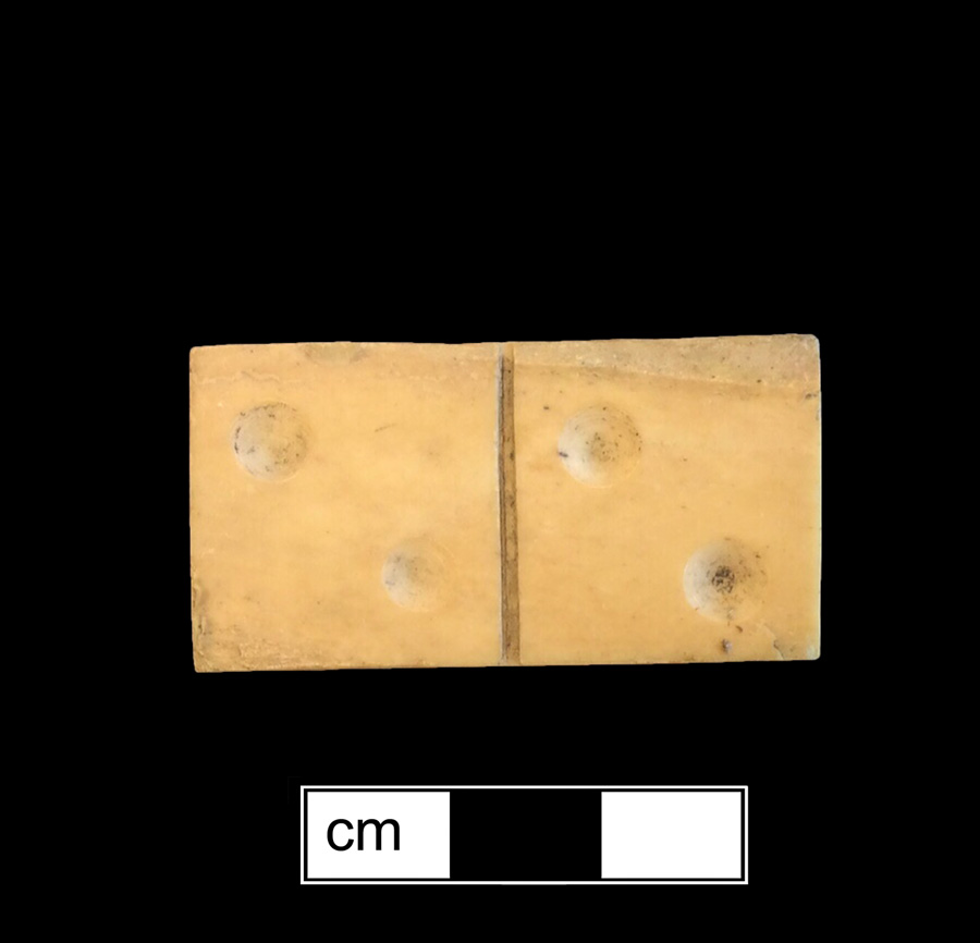 Image of ivory game piece.