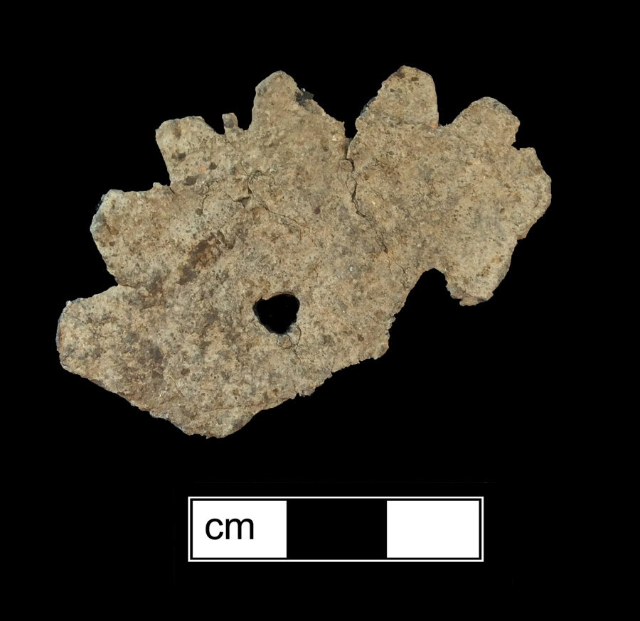 Image of pewter game piece.