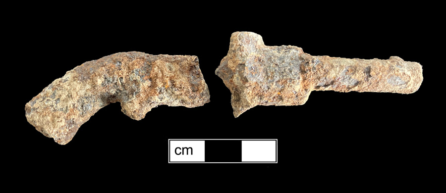 Image of iron toy gun.