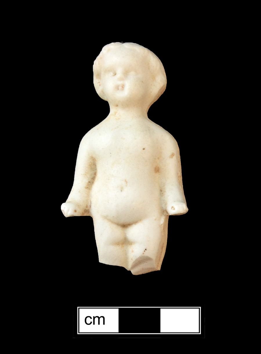 Image of porcelain bisque toy doll.