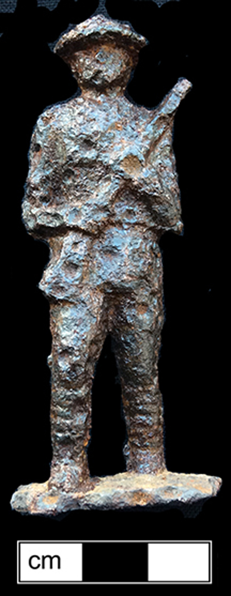 Image of iron toy.