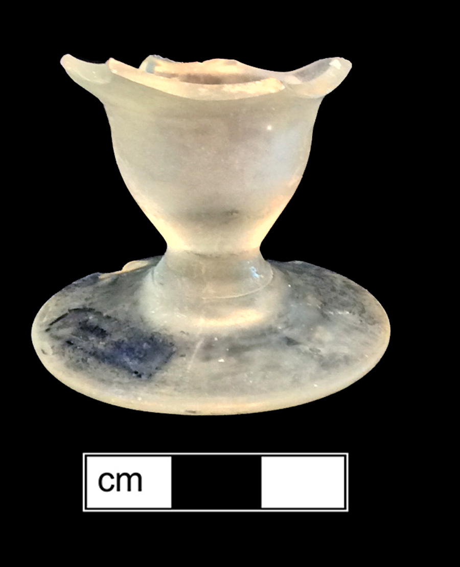 Image of colorless glass salt.