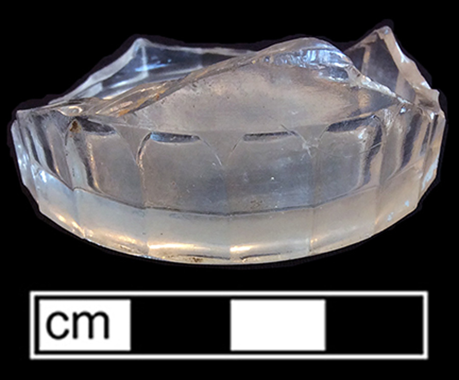 Image of colorless glass tumbler.