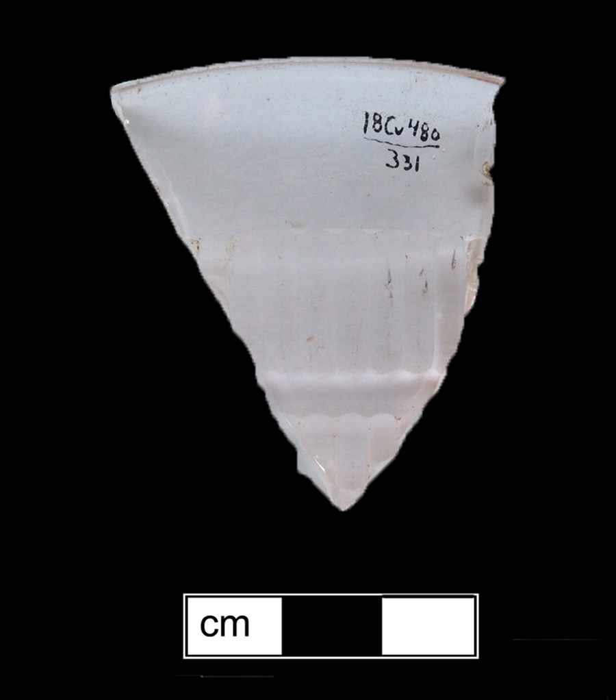Image of colored glass tumbler.