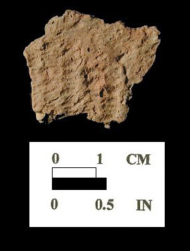 Townsend Series fabric-impressed body sherds (2 of 2) from the Nassawango site 18WO23/5.