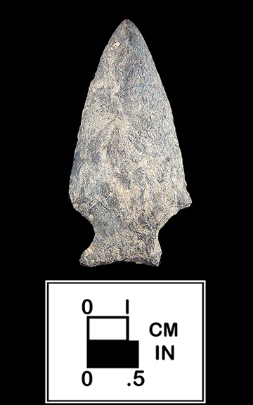 Susquehanna Broadspear point from the Web Collection.