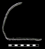 Stirrup fragment with a solid rectangular platform - from 18CV60 - click image for more info.
