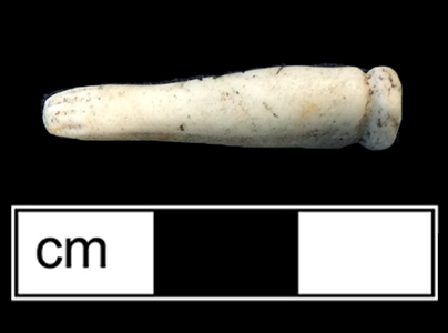 Bisque porcelain doll arm. 18BC80