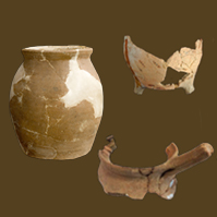 North Devon sgraffito plate - private collector