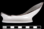 Sauce boats with potter&rsquo;s sizes on the bases.&nbsp;1814 price fixings list &ndash; see miller&rsquo;s coates article - collected by George L. Miller in 1986 in Staffordshire.