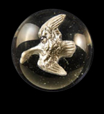 More examples of Sulphide Marbles - from a private collection - click on image to see larger view.