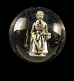 More examples of Sulphide Marbles - from a private collection - click on image to see larger view.