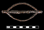 Barred oval platform (only) with a twisted center bar from 18CV83 - click image for more info.