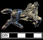 Cast iron horse of unknown function, from 18HA148.