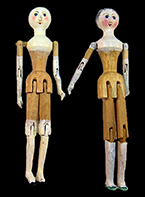Grodnerthal doll examples.