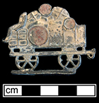 German flat tin or lead toy from 18BC27. The earliest ”flat” toys were soldiers made in Germany of pressed tin from the 1730s onward. One of the most prolific firms was that of Ernst Heinrichsen, who began business in 1839 (O’Neill 1988:244).